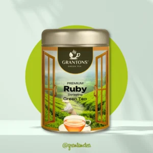 'Ruby' Darjeeling Green Tea | Loose Leaf | 80g - 100% Natural
