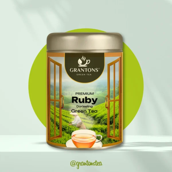 'Ruby' Darjeeling Green Tea | Loose Leaf | 80g - 100% Natural