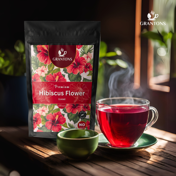 Hibiscus Flowers | Herbal Tea | 30 Teabags | 30 Cups - No Calories, 100% Natural - Image 5